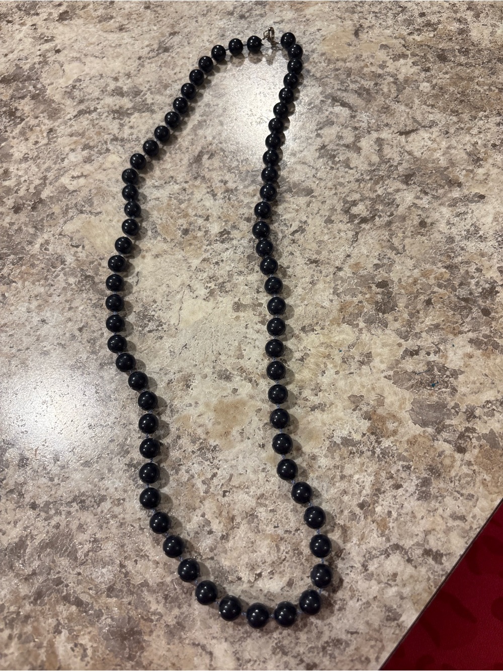 Black Beaded Necklace - Women Jewelry